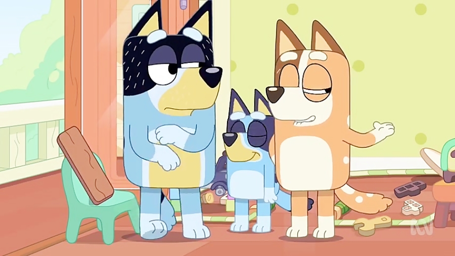 انیمیشن Bluey - فصل 1 قسمت 47 - Neighbours